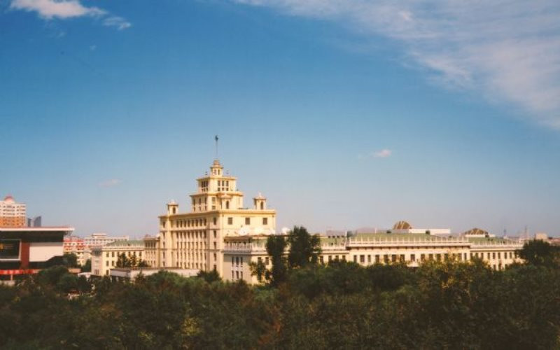 黑龙江大学校园风景